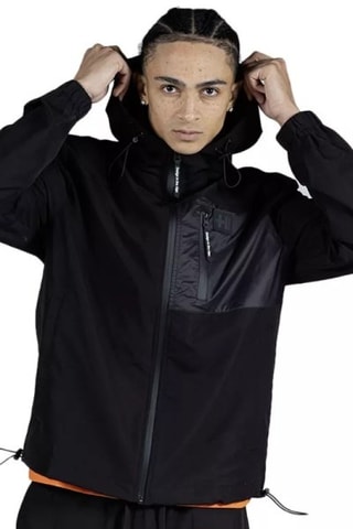 Veste de survêtement à capuche Saturne - Noir