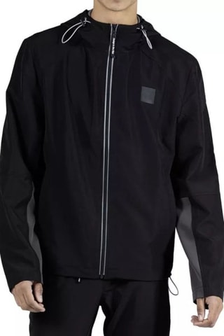 Veste de survêtement à capuche Mercure - Noir