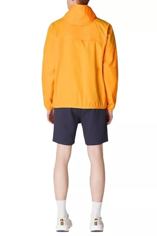 Coupe-vent pliable à capuche Le Vrai - Jaune