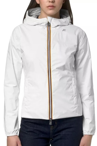 Coupe-vent réversible Lily - Blanc et beige