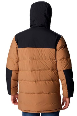 Parka à capuche Down - Marron et noir