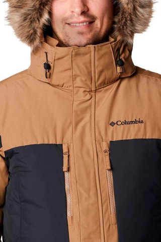 Parka à capuche Marquam Peak Fusion - Marron et noir