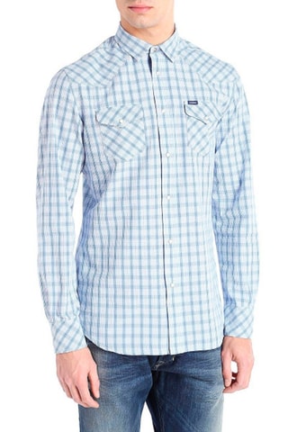 Chemise Sulfura 88P - Bleu et blanc