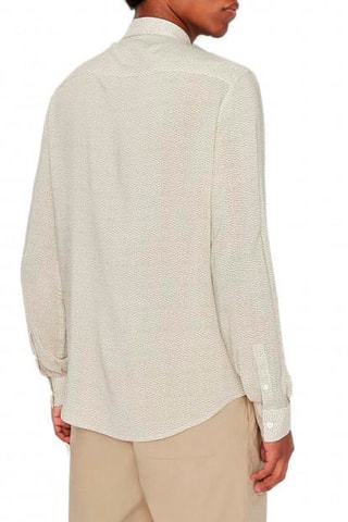 Chemise - Beige et blanc