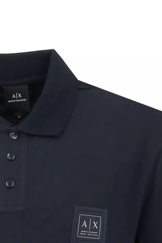 Polo regular - Bleu marine