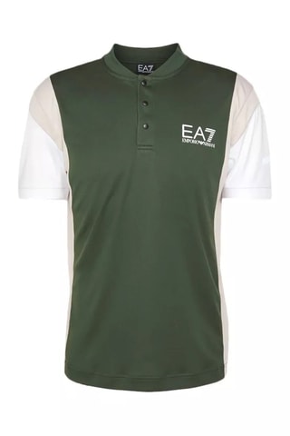 Polo - Vert et blanc