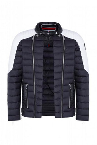 Doudoune Steeve-Omega - Noir et blanc