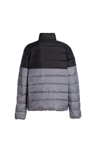 Doudoune light - Noir et gris chiné
