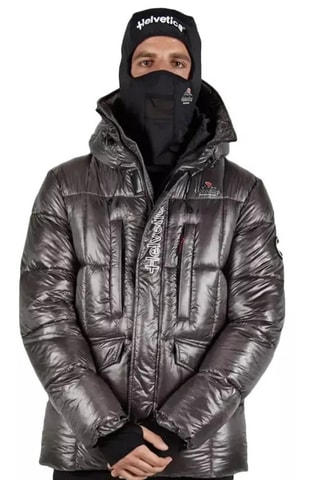 Doudoune à capuche Supreme - Gris