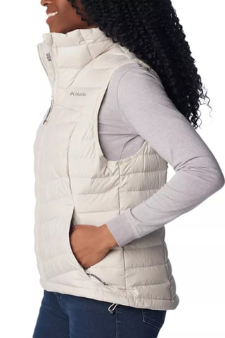 Doudoune sans manches - Beige