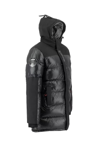 Doudoune longue à capuche Altamont - Noir