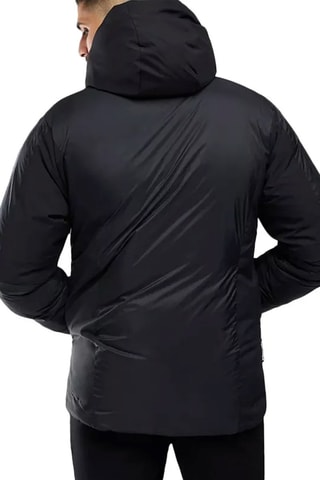 Doudoune à capuche Paco - Noir et gris