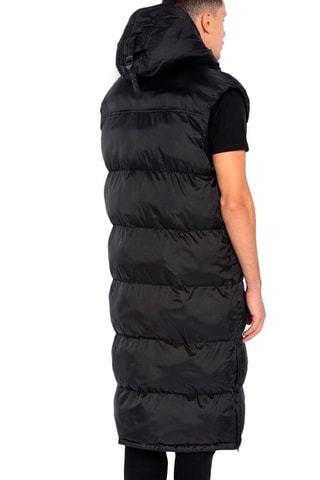 Doudoune longue à capuche 2190Max - Noir