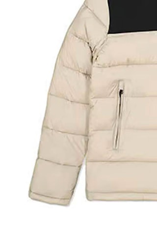 Doudoune - Beige et noir