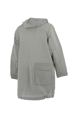 Trench à capuche - Gris clair