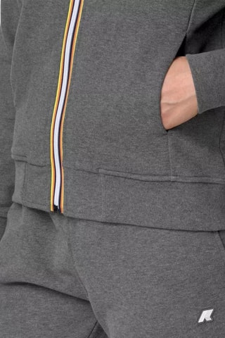 Veste de survêtement à capuche Deline - Anthracite