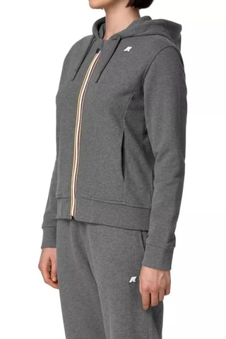 Veste de survêtement à capuche Deline - Anthracite