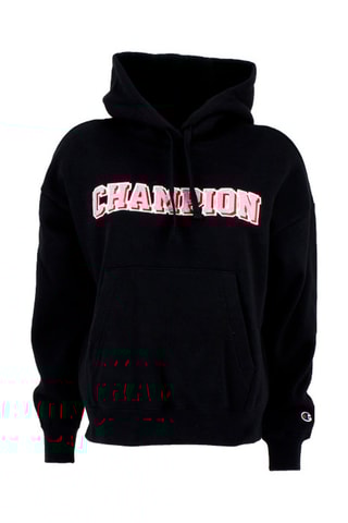 Sweat à capuche - Noir et rose