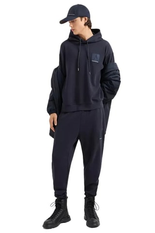 Sweat à capuche - Bleu marine