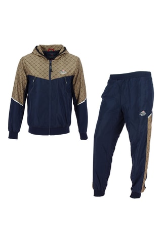 Veste et jogging Oregon - Bleu marine et marron