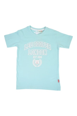 T-shirt e calções - Azul - Lee cooper