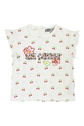 T-shirt e calções Vermelho e branco 