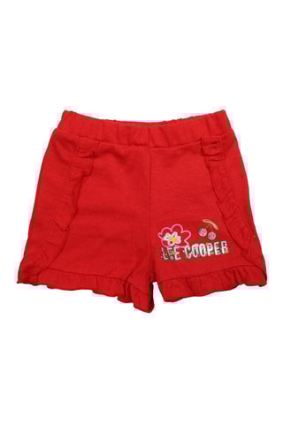 T-shirt e calções Vermelho e branco 