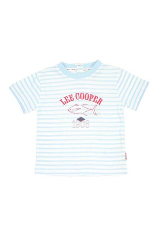 T-shirt e calções Azul e branco 