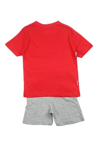 T-shirts e calções - Vermelho 