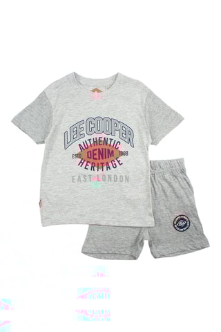 T-shirts e calções - Cinzento 