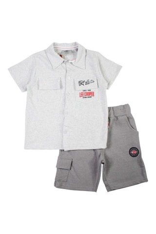 Camisa e calções - Cinzento - Lee cooper