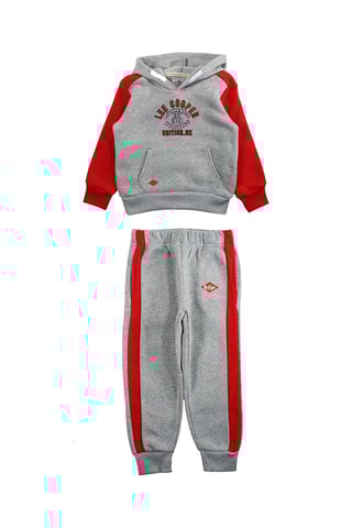 Sweat e calças de treino - Cinzento e vermelho - Lee Cooper