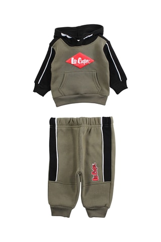 Sweat e calças de treino - Caqui e preto - Lee Cooper