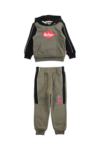 Sweat e calças de treino - Caqui e preto - Lee Cooper