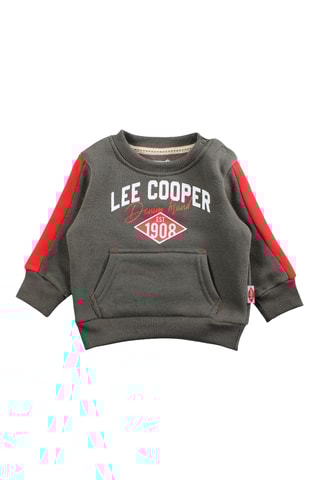 Sweat e calças de treino - Caqui e vermelho - Lee Cooper
