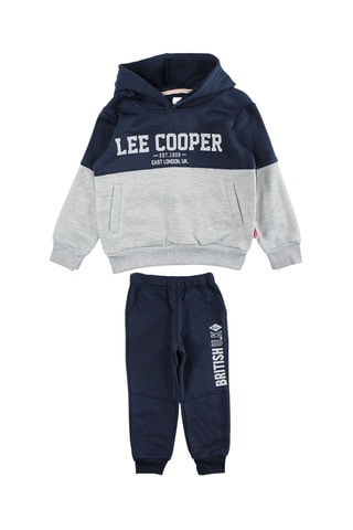 Sweat e calças de treino - Azul-marinho e cinzento - Lee Cooper