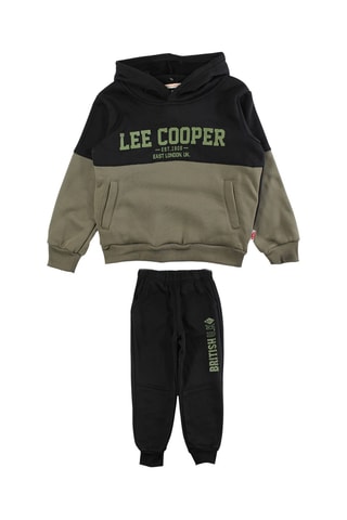Sweat e calças de treino - Caqui e preto - Lee Cooper