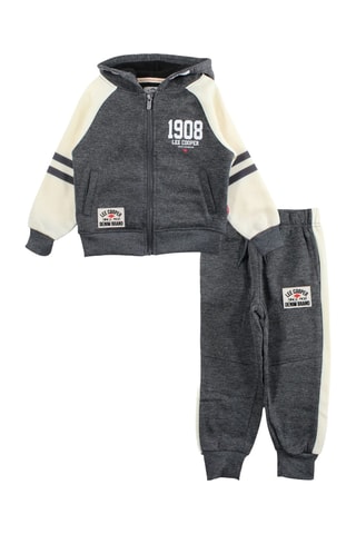 Sweat e calças de treino - Cinzento e cru - Lee Cooper