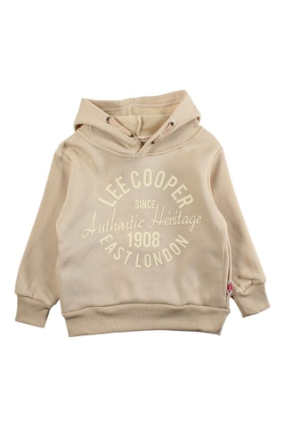 Sweat com capuz - Bege - Lee Cooper