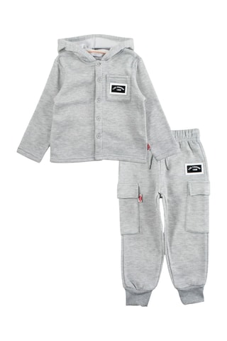 Casaco e calças de treino - Cinzento-claro mesclado - Lee Cooper