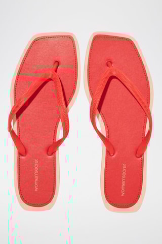 Slippers - Rood