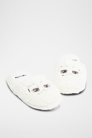 Gevoerde Pantoffels - Wit