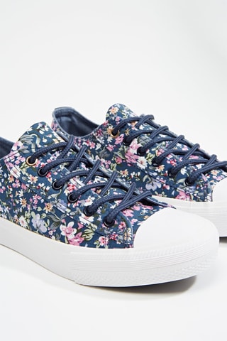 Leren Sneakers - Blauw