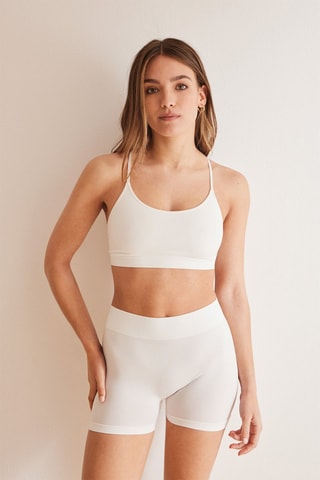 Broekje Hoge Taille - Wit