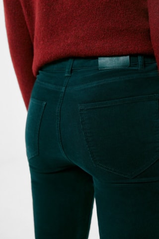 7/8 Rechte Broek Hoge Taille - Groen