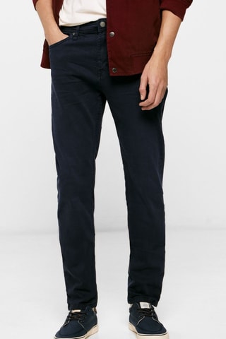 Rechte Broek - Marineblauw