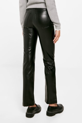 Rechte Broek Hoge Taille - Zwart