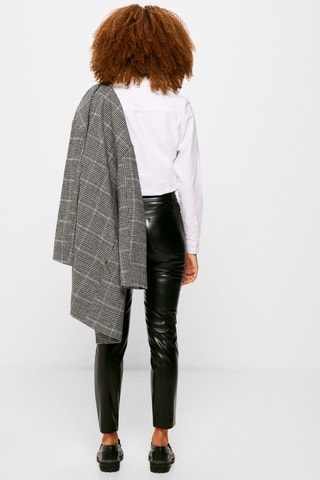 7/8 Broek Hoge Taille - Zwart