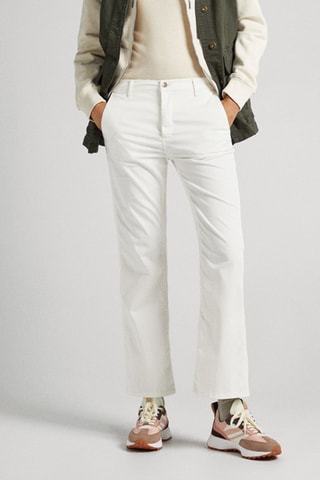 Broek Flare - Wit