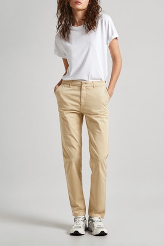 Rechte Broek - Beige